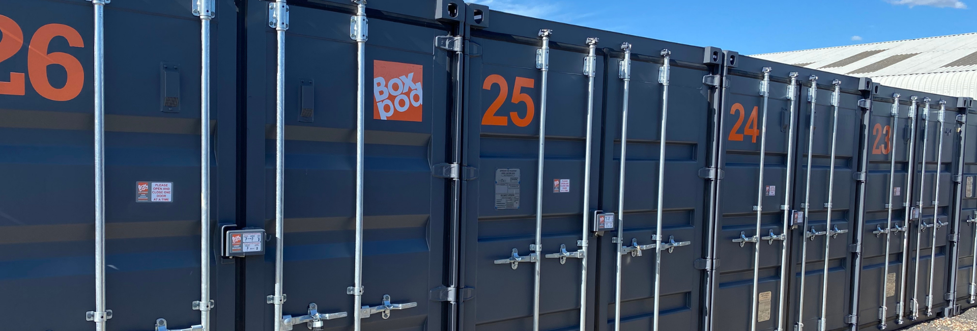 Self Storage containers from BoxPod
